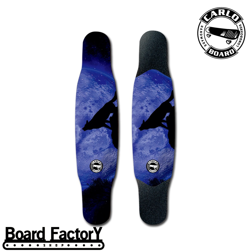 보드팩토리샵 (Board Factory Shop)[100% Handmade] [Deck] Carlo Moonlight Standard - 44&quot; Medium Flex