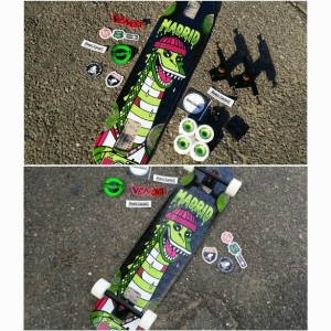 보드팩토리샵 (Board Factory Shop)Madrid Skateboards Nessie &amp; Venom Tweaker 80a