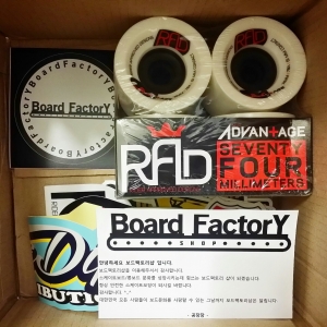 보드팩토리샵 (Board Factory Shop)RAD Advantage 74mm 78a Only