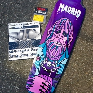 보드팩토리샵 (Board Factory Shop)Madrid skateboards Bigfoot &amp; Gangster Grip