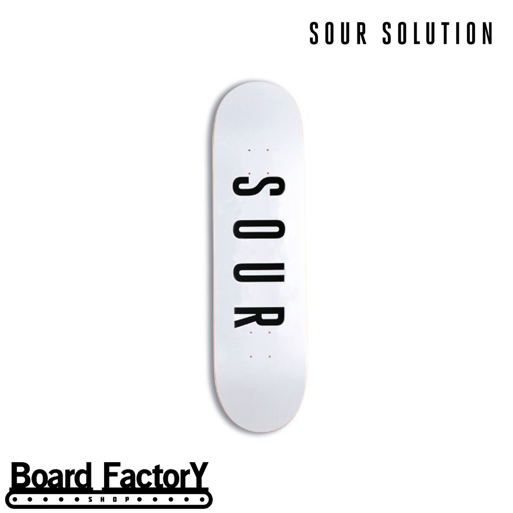 보드팩토리샵 (Board Factory Shop)Sour Army white - 7.75&quot;