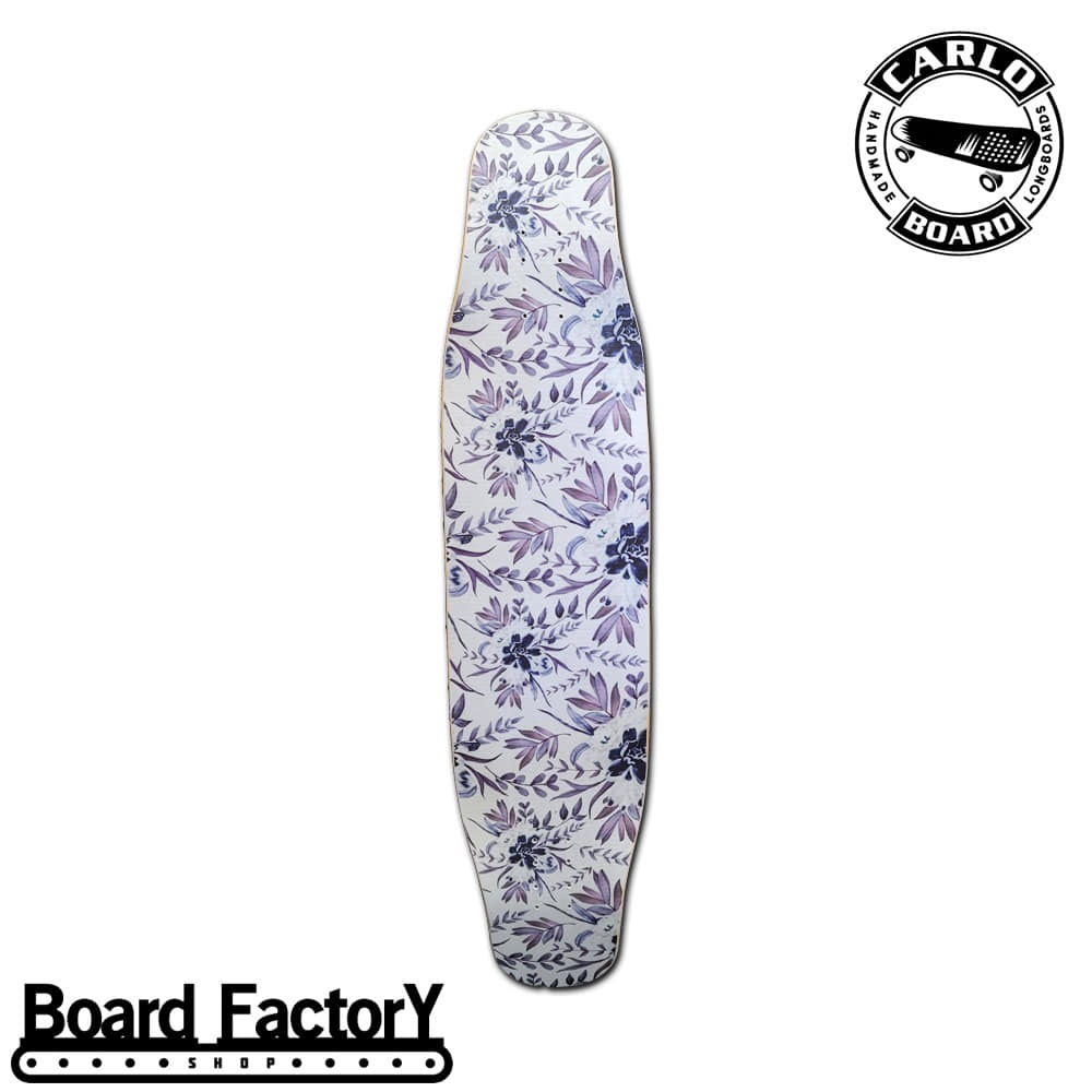 보드팩토리샵 (Board Factory Shop)[100% Handmade] [Deck] Carlo Snowflower - 44&quot; Medium Flex