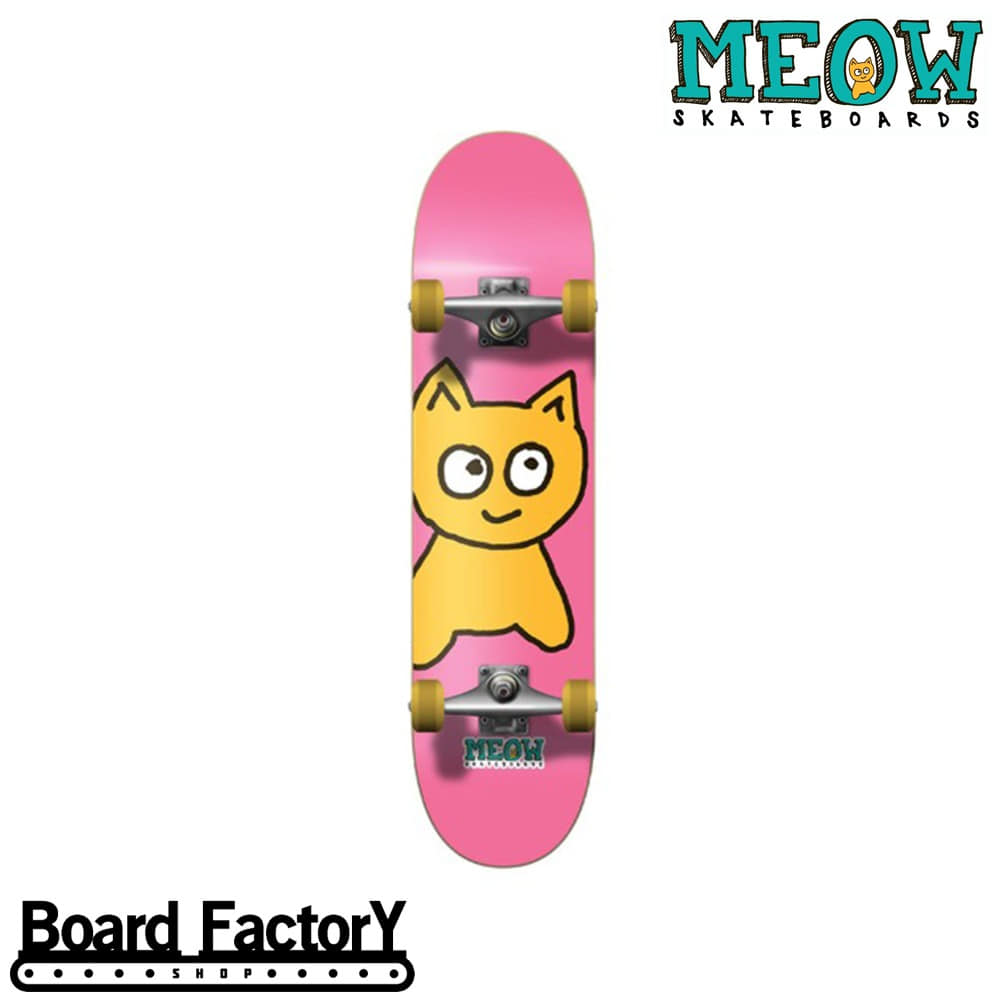 보드팩토리샵 (Board Factory Shop)Meow Big Cat Pink  - 8.25&quot;