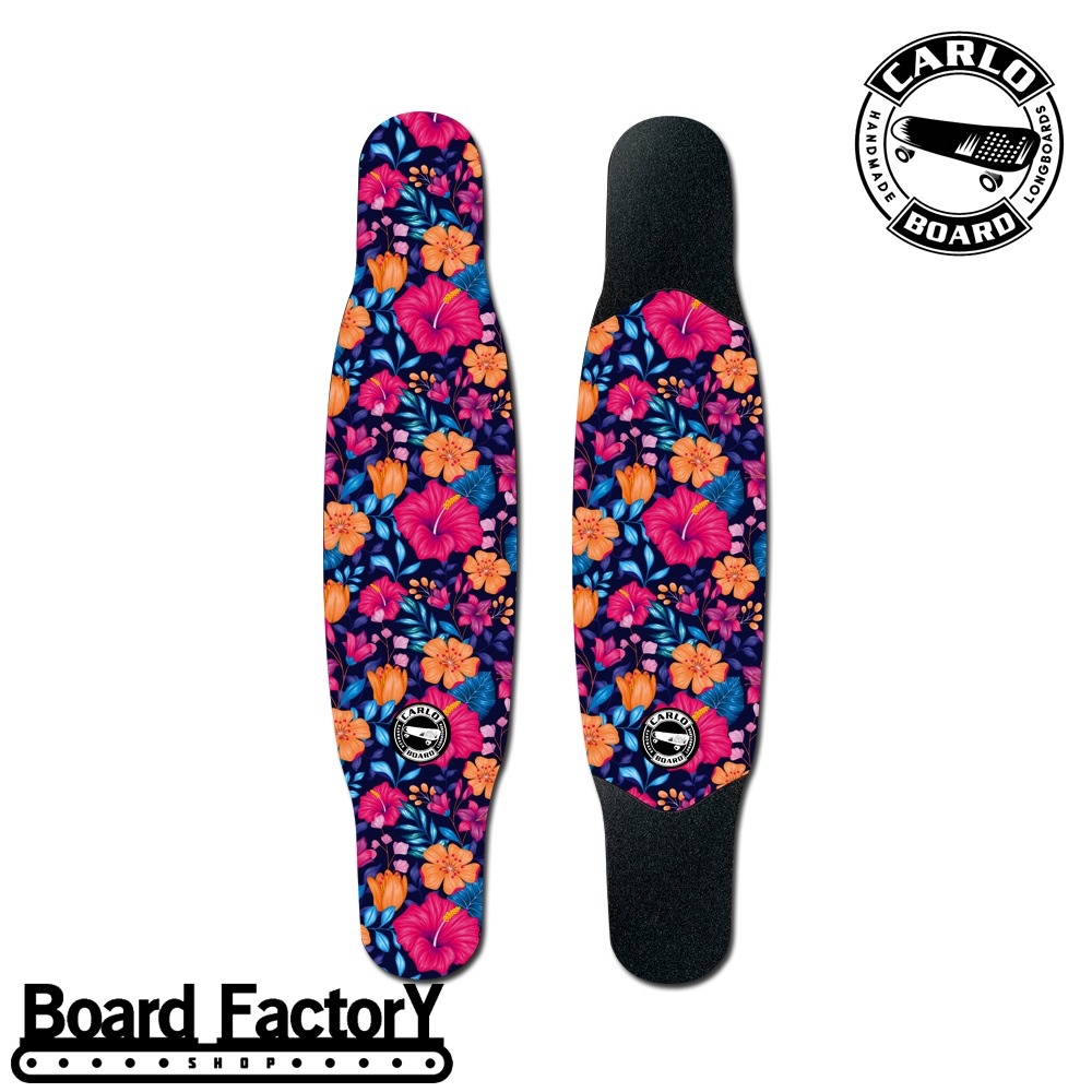 보드팩토리샵 (Board Factory Shop)[100% Handmade] Carlo Floral - 44&quot; Medium Flex