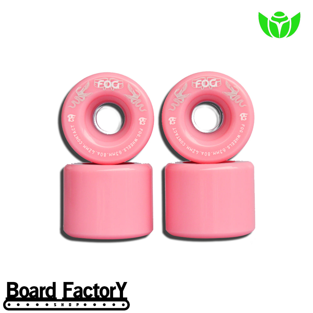보드팩토리샵 (Board Factory Shop)Fog Buto - Pink 63mm 80a