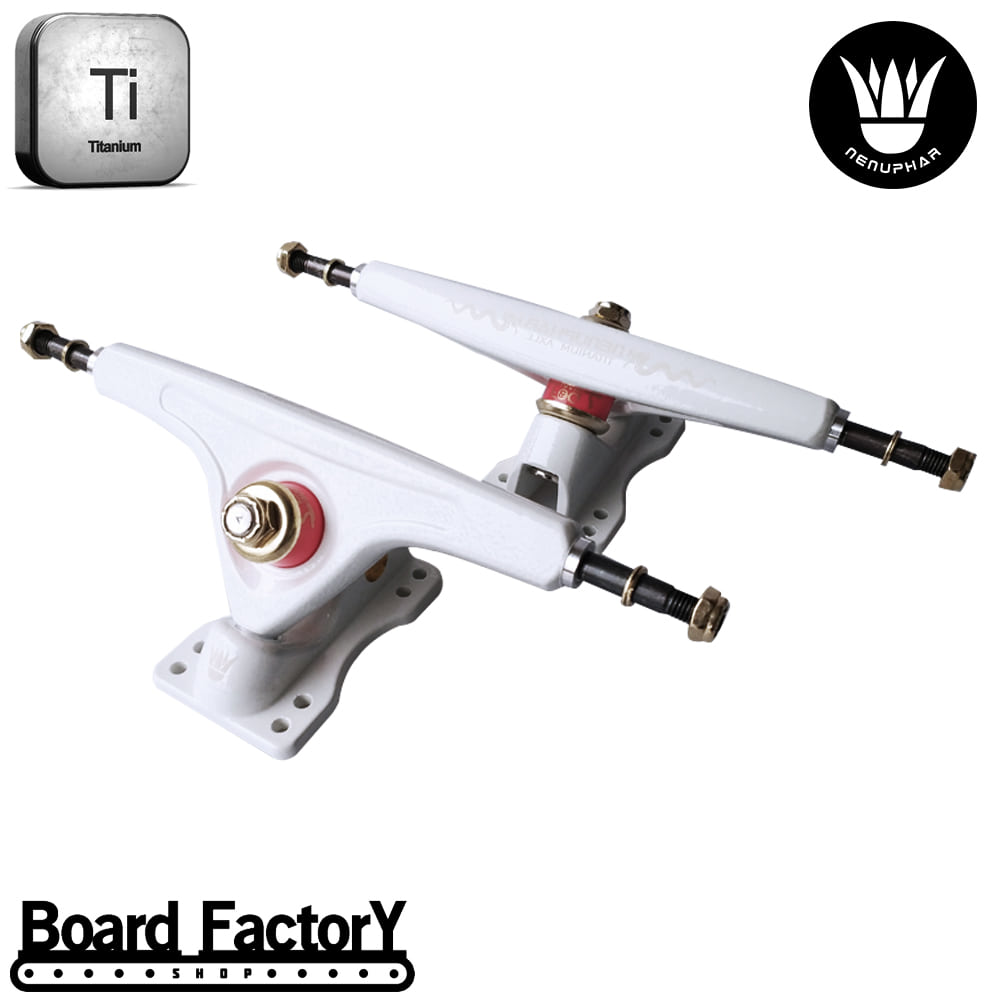 보드팩토리샵 (Board Factory Shop)Nenuphar Titanium 180mm 48˚ - White