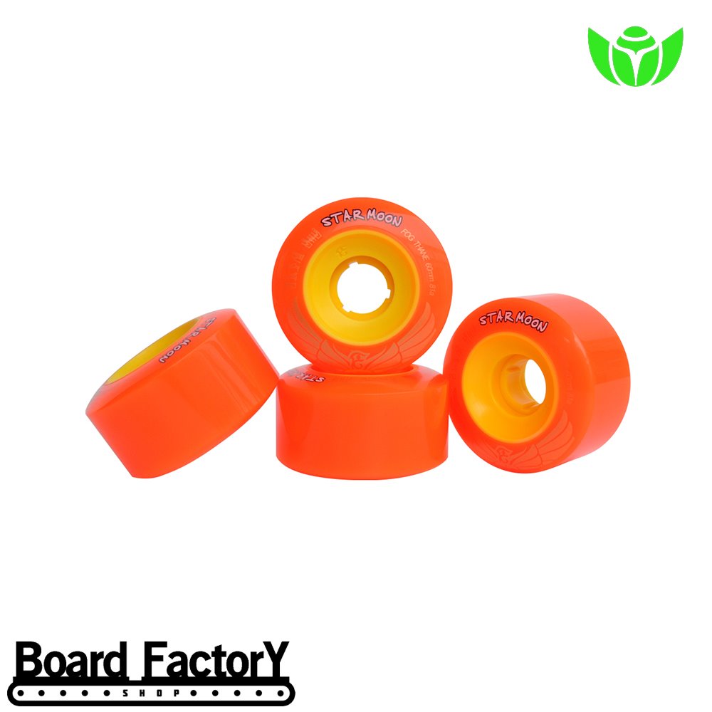 보드팩토리샵 (Board Factory Shop)Fog Starmoon Orange - 60mm 81a