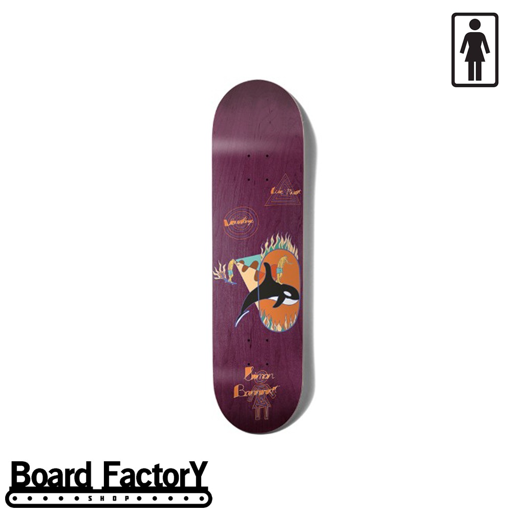 보드팩토리샵 (Board Factory Shop)[Deck] Girl Bannerot Visualize - 8.0&quot;