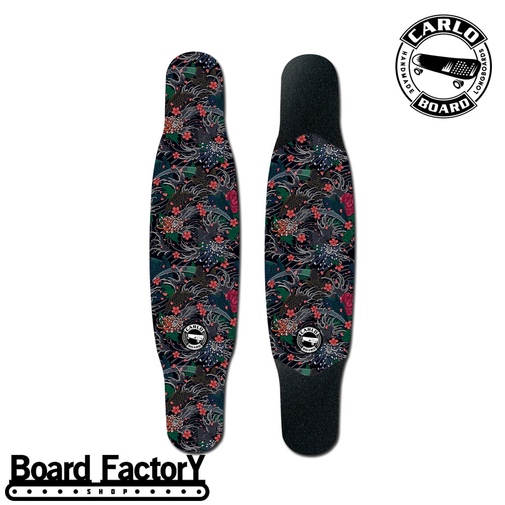 보드팩토리샵 (Board Factory Shop)[100% Handmade] [Deck] Carlo Wave - 44&quot; Stiff Flex