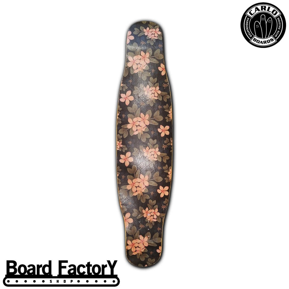 보드팩토리샵 (Board Factory Shop)[100% Handmade] [Deck] Carlo Panchi Flower - 46&quot; Medium Flex